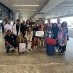 Sunny Hostin Instagram - Nothing like celebrating the young woman who helped us raise our children for almost 7 years while also getting an MBA. Thank you for welcoming us to Panama. Chosen family. What a blessing. Happy Wedding Day Ana & Gilbert. We love you. Oh and yea, Gabriel caught the garter. 🤷🏽‍♀️