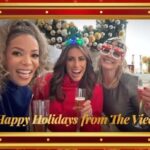 Sunny Hostin Instagram - See what unfolds when @sunny throws a holiday party for the co-hosts in her dressing room in #TheView's Crowded Christmas Spectacular! 🎄