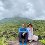 Susan Carland Instagram – A relaxing holiday sitting in front of a currently-steaming volcano that our guide helpfully informed us is due for a once-every-500-year explosion
