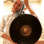 Susan Carland Instagram - Surprise babe, bought an enormous and over-priced gong for the house. Sabah