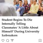 Susan Carland Instagram - Future students: get ready for this torture (if you come to my class having done the readings, I may spare you the horror of icebreakers). Via @betootaadvocate