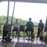Susan Carland Instagram - Learning in a magical treehouse facing Mt Kinabalu in Borneo!