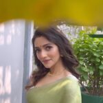 Susmita Chatterjee Instagram - “Kotha koiyo na” 💚