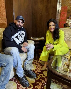 Sweta Singh Instagram - हिंदुस्तान की शान! @mdshami.11 
बहुत ही सहज इंटरव्यू @vikrant.gupta73 #AgendaAajTak23