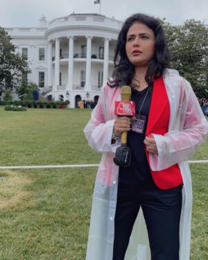 Sweta Singh Instagram - “श्वेत निवास” (White House) 🤪