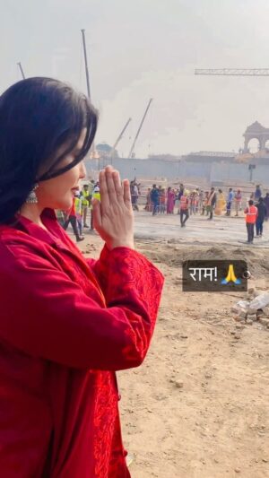 Sweta Singh Instagram - राम हमारे गौरव के प्रतिमान हैं
राम हमारे भारत की पहचान हैं
(हरिओम पंवार)