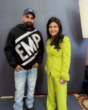 Sweta Singh Instagram - हिंदुस्तान की शान! @mdshami.11 
बहुत ही सहज इंटरव्यू @vikrant.gupta73 #AgendaAajTak23