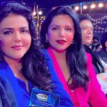 Sweta Singh Instagram - At the ITA नारी शक्ति के नाम। लिहाज़ा सर्वश्रेष्ठ चैनल का सम्मान लेने का अवसर मिला। 🙏🥰 Film City, Goregaon