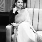 Swetha Changappa Instagram - The beauty of a woman is not in a facial mode but the true beauty in a woman is reflected in her soul. ❤️ Make-up:- @keerthiram28 Hairstyle:- @hairstyle_by_shashi Outfit and jewellery @rktopknotchstudio Assistant:- @vinoda__890 Photography:- @brand_abhi_one8