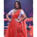 Swetha Changappa Instagram - “Style is a way to say who you are without having to speak.” ❤️ Alwa??? Just loved my look for the grand opening event of JODI NO-1 season 2 ❤️ Makeup:- @keerthiram28 just loved my makeup as always. So apt for the outfit 😍 Outfit:- @nineonine_designstudio loved this elegant outfit . Simple yet classy❤️ Jewellery:- @velvetboxby ohhh I fell in love with this piece of jewelry. I usually don't wear heavy jewelry.but this one stole my heart ❤️ Hairstyle:- @rashmitha_glamourholic U know my hair better than anyone else ❤️ thank you ❤️ Assistant :- @vinoda__890 Photography:- @b_h_a_r_a_t_h_photography