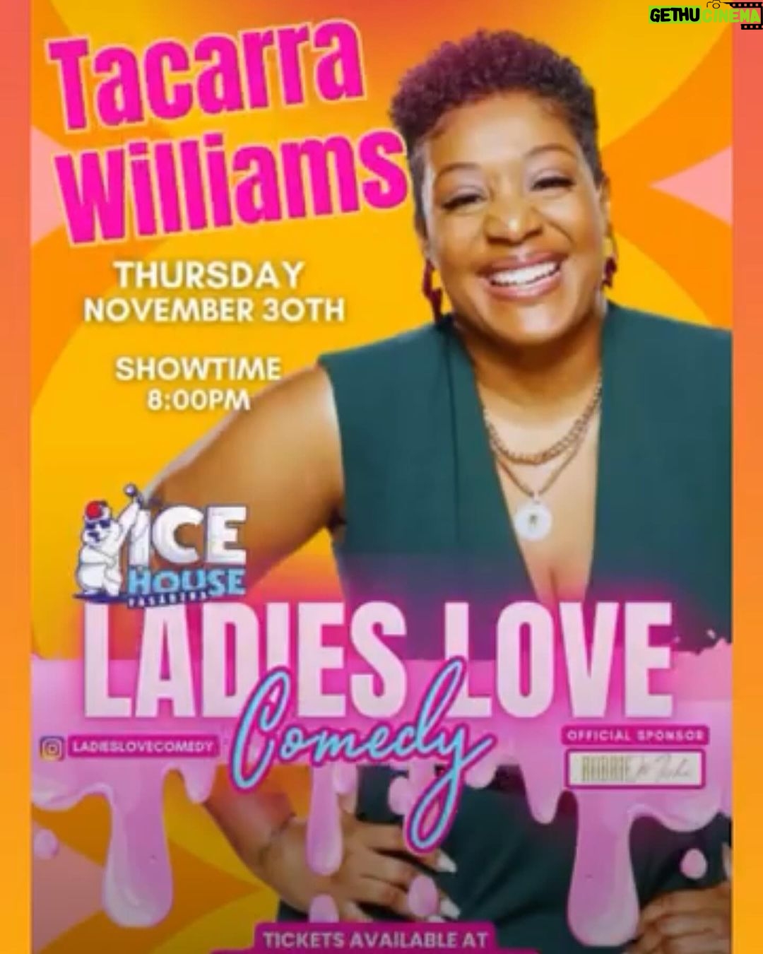 Tacarra Williams Instagram – TONIGHT LA IM AT THE @theicehousecc ...