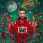 Tahar Rahim Instagram – “La Planète Rouge” ☄️ 
@pierre_pierreetgilles 
@pierreetgilles_gilles @numerohommemagazine