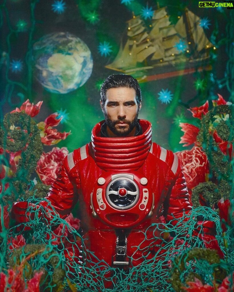 Tahar Rahim Instagram - “La Planète Rouge” ☄️ @pierre_pierreetgilles @pierreetgilles_gilles @numerohommemagazine