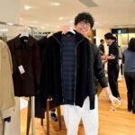 Takashi Sakurai Instagram - 青山に出来たジョンスメを見てきた やっぱ良い 後ろにちらっと剛くん 俺が着てるのも鉄板のジョンスメ30G #ジョンスメドレー #JOHNSMEDLEY From1Stビル