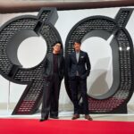 Takashi Sakurai Instagram - NISSAN 90周年！ 幼き頃、我が家の車も黒のスカイラインでした 90年の素晴らしき歴史とコンセプトカーから感じるワクワクする未来 久しぶりに直樹さんやクミちゃん、今や海外を飛び回るもりもりにも会えてとても素敵な時間になりました 日産の100周年も楽しみです！ レッドカーペットちょっと緊張したー！ #PR #日産 #日産90周年 @nissanjapan 日産グローバル本社ギャラリー