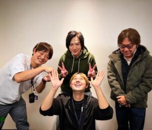 Takashi Tsukamoto Instagram - ほぼチーム刑事7人‼️
安養寺監督、大山監督、そして関、初監督おめでとう‼️
出来上がり、楽しみにしてますよ。
#刑事7人
#監督達
#初監督おめでとう
#刑事7人とは別作品w