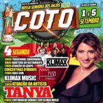 Tanya Instagram - ‼️Dia 4️⃣ de Setembro 2023 ➡️ Klimax Music De volta, às grandes noites no Coto, ano após sempre abrir a noite do (da) artista , #aomaisaltonivel ➡️ Tanya Uma artista da actualidade, boa música e muita animação. @tanyaoficial.pt TANYA lançou o seu mais recente trabalho Intitulado “ TURBILHÃO ” composto por 10 Temas, interpretados numa voz forte e quente que não deixam ninguém indiferente e que reflecte o crescimento pessoal e profissional. ESTREIA NA REGIÃO OESTE Bora lá, todos os caminhos vão dar ao Coto.. #festaveraocoto #festadocoto23 #euvou