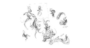 Tarun Lak Instagram - Some Luca work!

This small scene, part of the "swim" sequence was my first casting on the show. It also happened to be the first sequence in animation, and the "Silenzio Bruno" shot ended up being the first shot to be finaled in animation, a sweet way of diving into the film.

Being the first sequence in animation, we spent a lot of time figuring out the personality, style of movement and appeal even though there was a ton of great preproduction done beforehand.
It was fun to figure out how the physicality of Luca would change between his human form and his sea-monster form, and to show a subtle difference between Luca and Alberto.
I've included my very early thumbnails on these. Though similar in spirit, the details evolved through the process. We tried several versions of these shots, with some great feedback from the animation team, sweet drawovers from @deanna_marsigliese, the other leads and ofcourse, the man @enricocasa  before landing on this.

Shout out to all the other departments for their stellar work on this too!

Silenzio Bruno!

#Luca #alberto #seamonster #Pixar #animation
#animatorprocess #animationthumbnails #silenziobruno #disneypixar #Pixarluca
