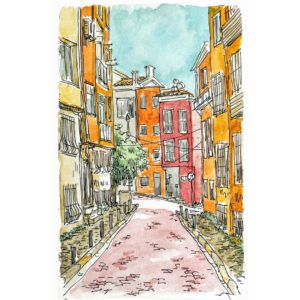 Tarun Lak Instagram - Turkey 🇹🇷✨

Had a great time visiting beautiful Istanbul for the first time. Although I didn't get a chance to sketch as much as I'd like, here's a few I did.

#istanbul #turkey #travelsketch #watercolor #sketchbook