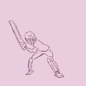 Tarun Lak Instagram - 🏏✨ 

My last drawing sucked so I took it down and did this fun thing instead

#cricket #ipl #indiancricket #animation #2d #roughanimatorapp