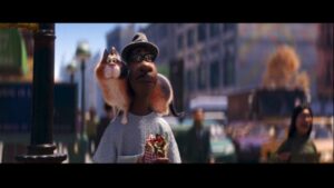 Tarun Lak Instagram - More Soul work!
The 'gyro' argument and finding Moonwind.
I think I animated this a year ago now.

These were my first shots on the film and it went through a few iterations. The  soul 22/Archimedes argument was a late change replacing a different gag. I had the human world shots but when I saw the new gag cut in I just had to request to animate those too!

Probably the only time I might show acting reference of myself here 😂 - I found it really useful to quickly get the acting, timing and progression working so I had a clear idea of what to animate.

Other than making the gag work, the interesting challenge here was to show that 22 is in Joe's body, not completely used to it yet, and Joe being in a cat. On top of that they were walking, talking, with 22 eating a gyro, with a difficult moving camera to clearly stage it to.

It was also fun figuring out how 22 might run, not being used to being human just yet. In some of my thumbnails I was trying out different options.

I also had to animate some fun sign spinning with Moonwind, which I looked at a lot of crazy youtube reference for.

Many thanks to the animation team for helping improve the shots through the process!

Amazing crowds animation by @jamieryan5

Swipe for some Oscar worthy reference and thumbnails!

#PixarSoul #animation #animatorprocess
#soul22 #moonwind
#soularchemedis #animationreference
#pixar #Soul