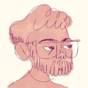 Tarun Lak Instagram - New year, older me

#selfportrait #profilepic #art #doodle
