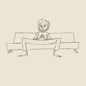 Tarun Lak Instagram - Quarantine achievement unlocked: I have become the couch

#quarantine #achievementunlocked #becomethecouch #shelterinplace #2danimation #roughanimator