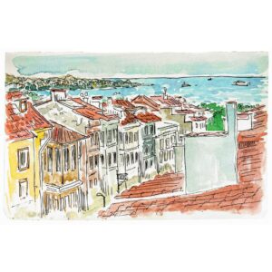 Tarun Lak Instagram - Turkey 🇹🇷✨

Had a great time visiting beautiful Istanbul for the first time. Although I didn't get a chance to sketch as much as I'd like, here's a few I did.

#istanbul #turkey #travelsketch #watercolor #sketchbook