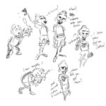 Tarun Lak Instagram - Ercule! I had a lot of fun animating this douche of a character. Channeling some memories of douchebags while I was growing up, I tried to caricature them in a way that'd make for a character you love to hate. The storyboards for these scenes were inspiring and funny already, so it was more about milking the entertainment value. His unique character design also let itself to some fun posing. The second scene here was a collaboration with two other talented animators, Paulie who handled Cicco and Guido, Maria who animated the police woman and the fisherman while I handled Ercule. The idea that Ercule would slap Cicco in the nose was a happy accident while we were blocking the shot out, luckily it got a laugh so it stayed. Poor Cicco. As always, big shout-out to everyone who helped with these shots and for the other department's work on them. #Luca #Pixar #animation #ercule #ciccoandguido #animationthumbnails #Pixarluca Pixar Animation Studios