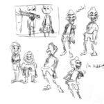 Tarun Lak Instagram - Ercule! I had a lot of fun animating this douche of a character. Channeling some memories of douchebags while I was growing up, I tried to caricature them in a way that'd make for a character you love to hate. The storyboards for these scenes were inspiring and funny already, so it was more about milking the entertainment value. His unique character design also let itself to some fun posing. The second scene here was a collaboration with two other talented animators, Paulie who handled Cicco and Guido, Maria who animated the police woman and the fisherman while I handled Ercule. The idea that Ercule would slap Cicco in the nose was a happy accident while we were blocking the shot out, luckily it got a laugh so it stayed. Poor Cicco. As always, big shout-out to everyone who helped with these shots and for the other department's work on them. #Luca #Pixar #animation #ercule #ciccoandguido #animationthumbnails #Pixarluca Pixar Animation Studios