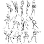 Tarun Lak Instagram - Ercule! I had a lot of fun animating this douche of a character. Channeling some memories of douchebags while I was growing up, I tried to caricature them in a way that'd make for a character you love to hate. The storyboards for these scenes were inspiring and funny already, so it was more about milking the entertainment value. His unique character design also let itself to some fun posing. The second scene here was a collaboration with two other talented animators, Paulie who handled Cicco and Guido, Maria who animated the police woman and the fisherman while I handled Ercule. The idea that Ercule would slap Cicco in the nose was a happy accident while we were blocking the shot out, luckily it got a laugh so it stayed. Poor Cicco. As always, big shout-out to everyone who helped with these shots and for the other department's work on them. #Luca #Pixar #animation #ercule #ciccoandguido #animationthumbnails #Pixarluca Pixar Animation Studios
