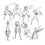 Tarun Lak Instagram - Ercule! I had a lot of fun animating this douche of a character. Channeling some memories of douchebags while I was growing up, I tried to caricature them in a way that'd make for a character you love to hate. The storyboards for these scenes were inspiring and funny already, so it was more about milking the entertainment value. His unique character design also let itself to some fun posing. The second scene here was a collaboration with two other talented animators, Paulie who handled Cicco and Guido, Maria who animated the police woman and the fisherman while I handled Ercule. The idea that Ercule would slap Cicco in the nose was a happy accident while we were blocking the shot out, luckily it got a laugh so it stayed. Poor Cicco. As always, big shout-out to everyone who helped with these shots and for the other department's work on them. #Luca #Pixar #animation #ercule #ciccoandguido #animationthumbnails #Pixarluca Pixar Animation Studios