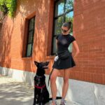 Taylor Hill Instagram - Took my giant black cat for a walk 🐈‍⬛ 🖤