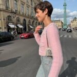 Taylor Hill Instagram - Paris 🥰✨💗 Paris, France
