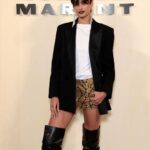Taylor Hill Instagram - 💛 a beautiful show! Thank you for having me 💛 @isabelmarant Paris, France