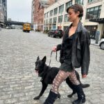 Taylor Hill Instagram - Salem Saturday with my beautiful catdog 🐈‍⬛🖤 #salemsaturday