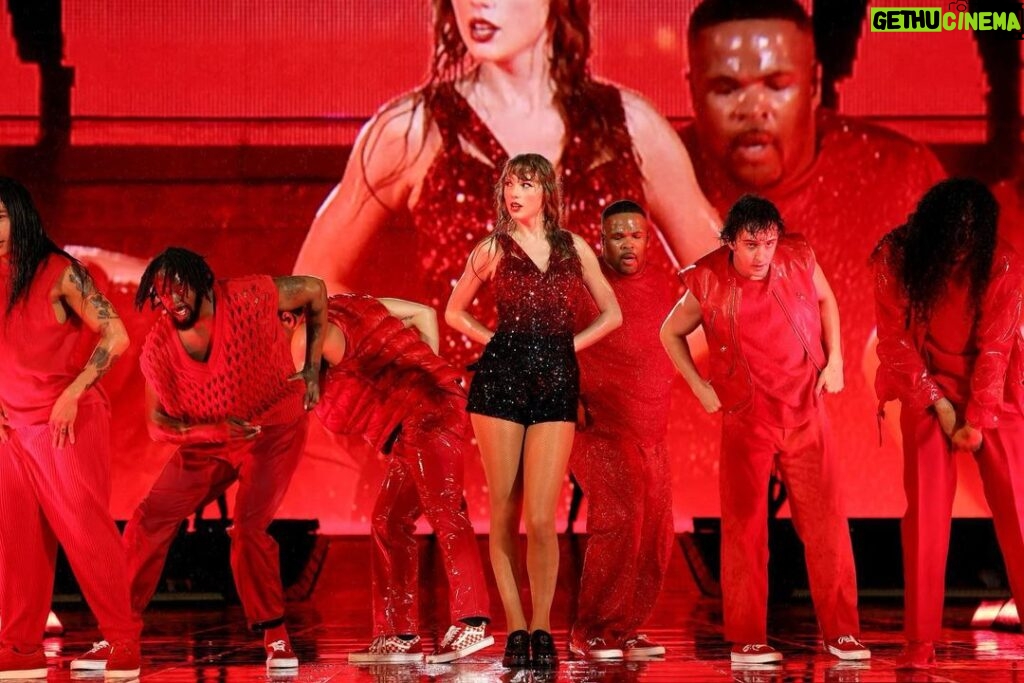 Taylor Swift Instagram - WELL. We had our first rain show of The Eras Tour. And it was SO MUCH FUN. The dancers, band, crowd and I all pretty much turned into little kids joyfully jumping in puddles all night. I wanted to thank the crowd again for waiting for the weather to clear. And my amazing crew for keeping the stage, lighting and equipment all dry and working so we could play. That was a late, great night I won’t forget. 🥹 📷: @johnshearer / @gettyimages