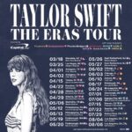 Taylor Swift Instagram - I’m enchanted to announce my next tour: Taylor Swift | The Eras Tour, a journey through the musical eras of my career (past and present!) The first leg of the tour will be in stadiums across the US, with international dates to be announced as soon as we can! Feeling like the luckiest person alive because I get to take these brilliant artists out on tour with me: @paramore, @radvxz, @phoebebridgers, @girlinred, @whereismuna, @haimtheband, @gracieabrams, @gayle and @owennmusic. I can’t WAIT to see your gorgeous faces out there. It’s been a long time coming 🥰