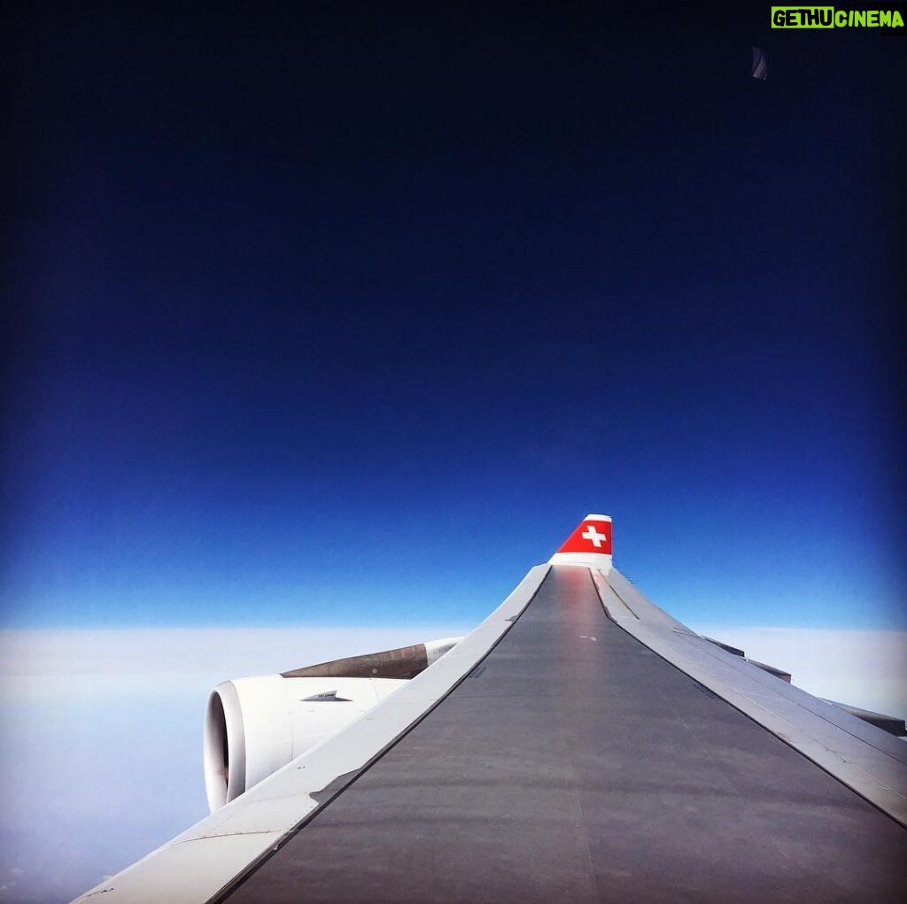 Ted Kravitz Instagram - Long journey home on a slow plane: Nagoya-Tokyo-Zurich-London, Swiss A340-300 Zurich Airport