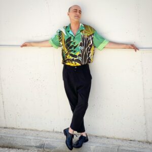 Thanasis Alevras Instagram - Life is too short to wear Boring
CLOTHES 🦓
——————————————•
@_19_nineteen_ 
@mark_milan_shoes 
 ❎
🍭styling @nikolpanagiotou