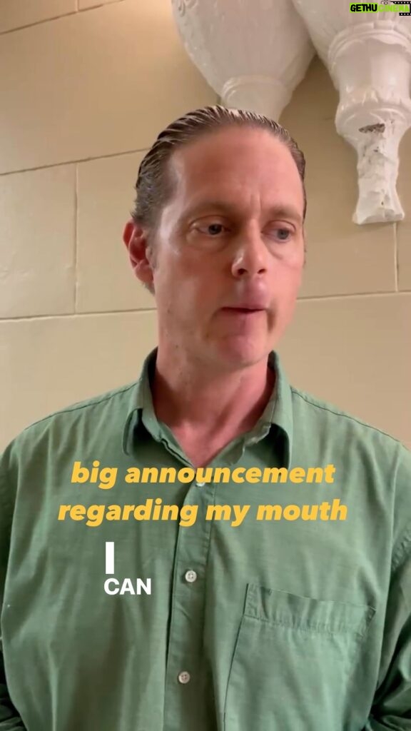 Tim Heidecker Instagram - A big announcement about my mouth