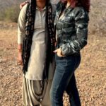 Tisca Chopra Instagram - Santosh was our guide for the Safari at #ranthamborenationalpark .. A proud single mother of two, she works from 4am till 6pm, every single day, showing people the jungle and its beauty .. She fought her whole village to study and be trained as a field guide.. Her pride and joy in her work shows in her vast and instinctive knowledge of animal behaviours and the ways of the jungle.. This is the sort of Indian woman I would call a sherni .. proud, fierce and beautiful .. Thank you @zanaranthambore for the hospitality #everydayslay Ranthambore National Park