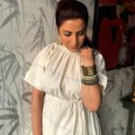 Tisca Chopra Instagram - Felt cute .. In my perennial go-tos Dress: @stylemati Earrings @curatedcuriosities_ Stack @sachdeva.ritika Shades @chanelofficial Sandals @gucci Bag @zara #ootd #everyday #casual #comfy #chic #cool #tropical #boho