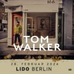 Tom Walker Instagram - I've been reading all your comments asking to play in Germany and it's happening 👀 BERLIN 28TH OF FEB, intimate show at the Lido...Tickets on sale RIGHT NOW! Be quick, don't miss out (link in bio) Who knows this might give me ideas for more European gigs... Berlin, Germany
