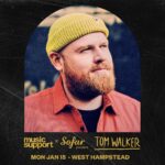 Tom Walker Instagram - They say Blue Monday on January 15th is one of the toughest days of the year...so let’s get through it together and make it a little less blue! I’m doing an intimate show in London on 15th Jan with @sofarlondon and @musicsupport_uk, if you pre-save Head Underwater using the link in bio you’ll have a chance of winning tickets. Winners announced Jan 12th!