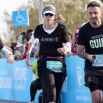 Tommy Little Instagram - Real proud of my friend @annieyoungarts for completing a ten kilometre visually impaired untethered run. Slightly less proud of seeing what was happening to my face while I was guiding her.