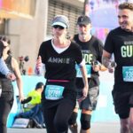 Tommy Little Instagram - Real proud of my friend @annieyoungarts for completing a ten kilometre visually impaired untethered run. Slightly less proud of seeing what was happening to my face while I was guiding her.