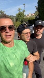 Tony Horton Instagram - Tony’s House of Horror! #workout #ninja #bros