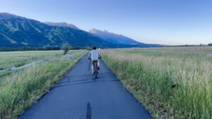 Tony Horton Instagram - Heading home after an awesome ride with the Mrs.. Jackson Hole, nothing like it. I am already counting the days for our next trip here.