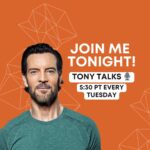 Tony Horton Instagram – Have you joined my #TonyTalks on @tonyhortonfitness yet ? 👀 

Join me tonight at 5:30p PT over on @tonyhortonfitness where we’ll talk everything about resolutions, how to achieve your goals, all the supplements I take and why, and so much more!

Invite a friend and let’s chat! I’ll see ya there! 

Your pal,

Tony 

#TonyHorton #P90X #Powerof4 #FitnessMotivation #FitnessGoals #NewYearGoals #FitnessMode #PowerSync60 #Goals #NewYearGoals #Goals #Fitness #PowerNation #PowerNationFitness #Muscle #Energy #Motivation